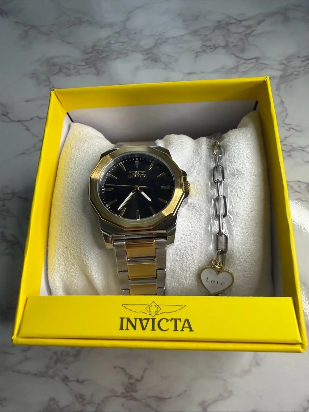 Invicta Watch & Bracelet Set